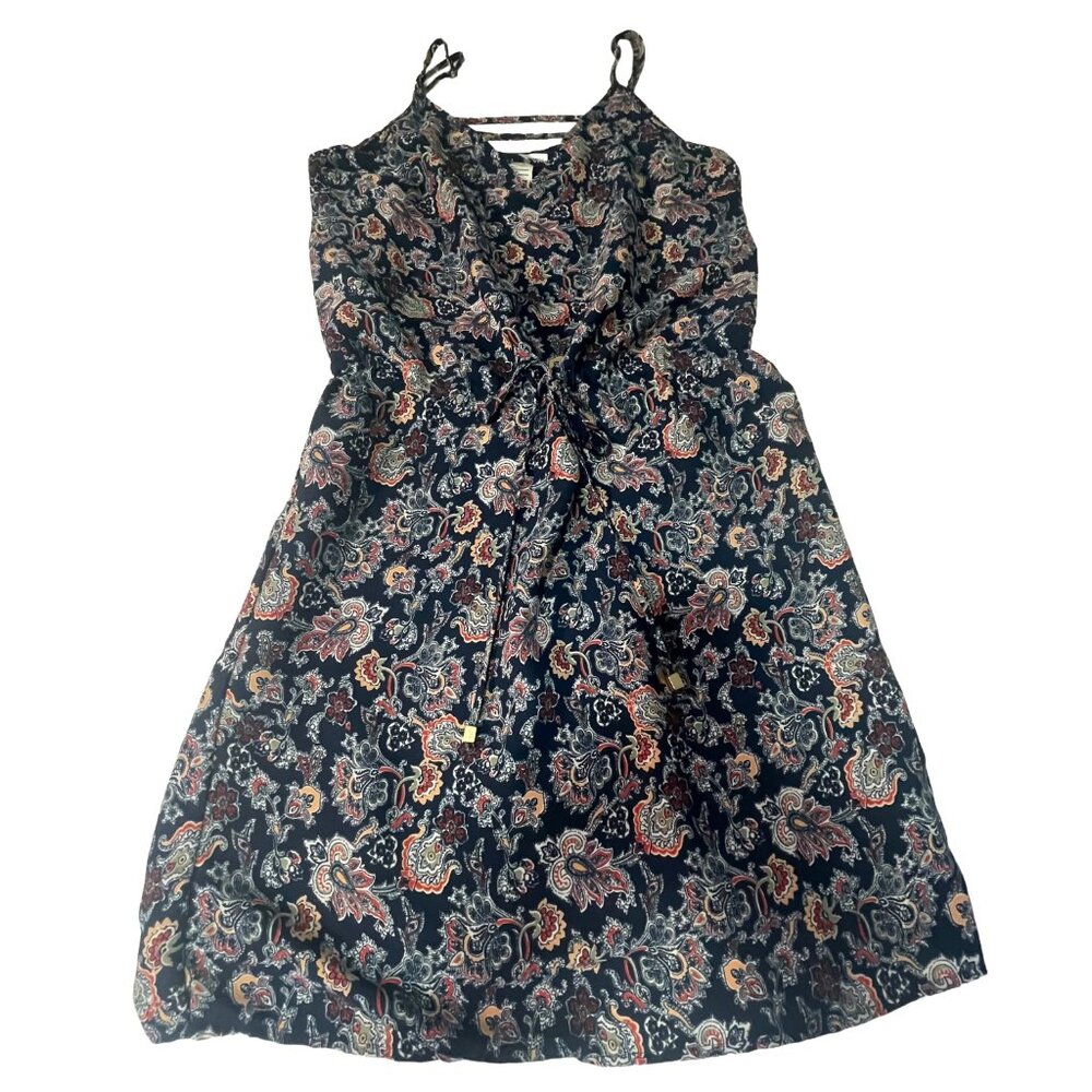 Artisan NY Floral Mini Summer Dress Size 4 Sleeveless Lined Boho Size 4
